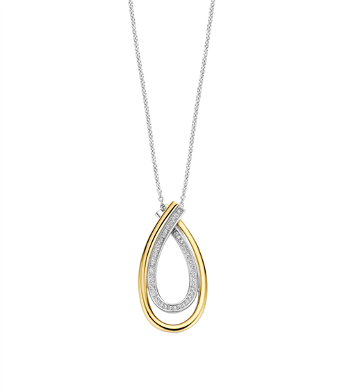 Collier Ti Sento Milano Femme in Argent Cubic Zirconia 34121ZY/45 - 34121ZY/45
